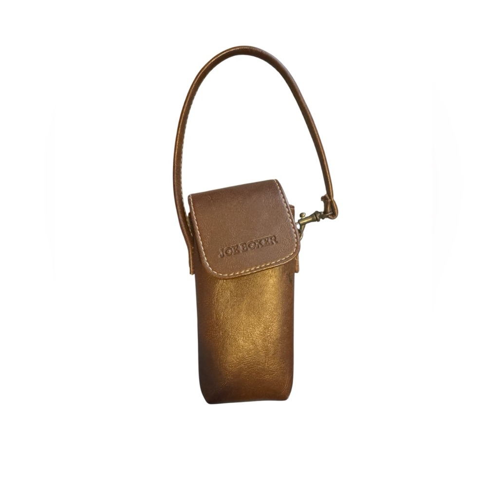 Joe Boxer Brown Leather Phone or Eyeglasses Holster
